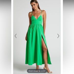 Showpo Green Wedding Guest Dress